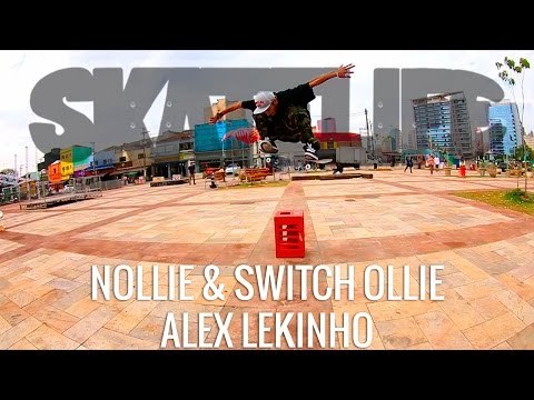 Nollie & Switch Ollie | Tutorial #SKATELIFE | Alex Lekinho
