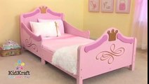 Girls Pink Princess Toddler Bed KidKraft 76139 http://wooden-toys-direct.co.uk