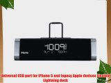 iHome Dual-Charging Clock Radio for iPhone 5 5s