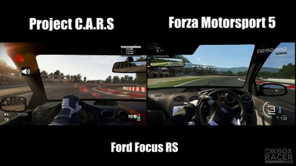 Project CARS vs Forza 5 - #1 - Ford Focus RS à Catalunya National