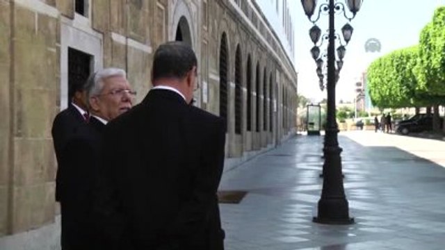 Filistin Devlet Başkanı Abbas, Tunus Başbakanı Es-Sıyd ile Bir Araya Geldi