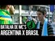 BRASIL VS ARGENTINA- BATALHA DE RAP - DESIMPEDIDOS