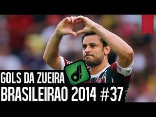 GOLS DA ZUEIRA - BRASILEIRÃO 2014 RODADA #37