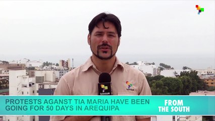 Protests against Tia Maria have been going for 50 days
