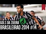 GOLS DA ZUEIRA - BRASILEIRÃO 2014 RODADA #14