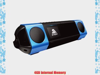 Pioneer Solo Steez Portable Music System (Blue/Black)