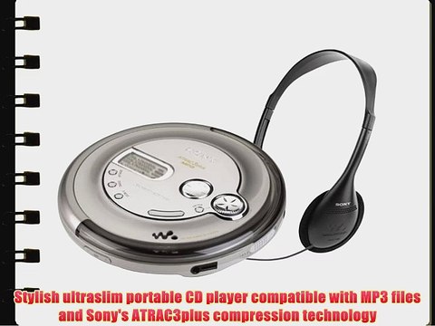 Sony D-NE710 ATRAC3/MP3 CD Walkman Portable Disc Player