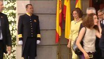 Doña Sofía se dice emocionada tras proclamación de Felipe VI como Rey