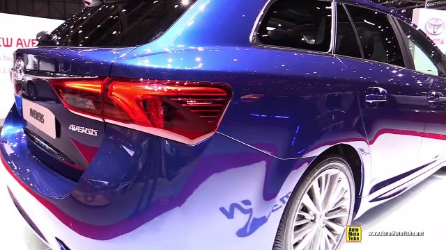 2016 Toyota Avensis Wagon Mid+ 1 6 Diesel Exterior, Interior Walkaround 2015 Geneva Motor Show