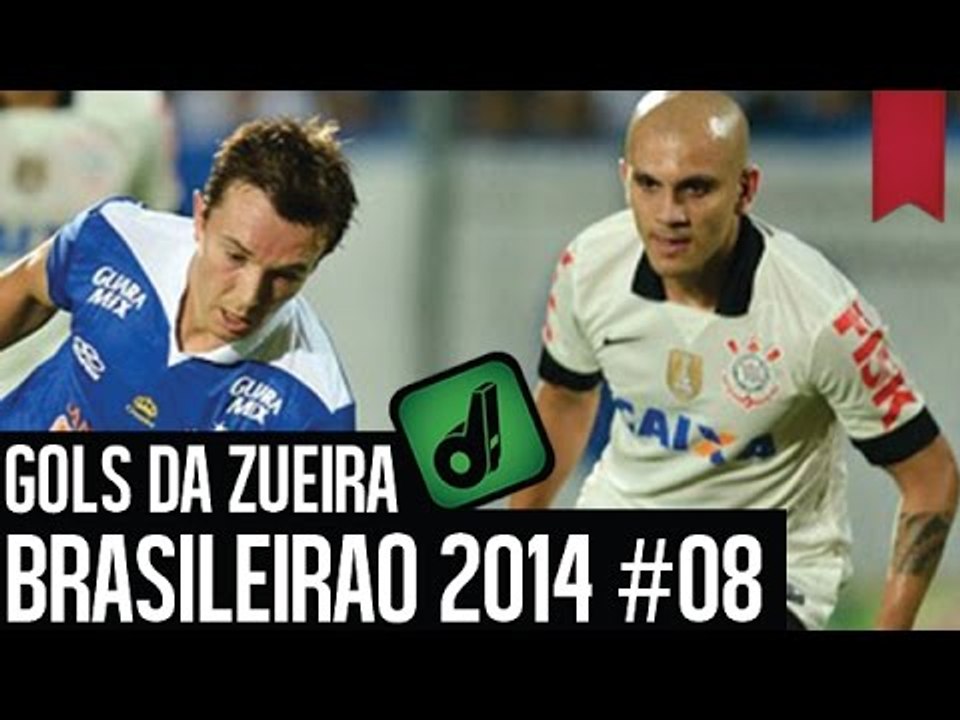 GOLS DA ZUEIRA - BRASILEIRÃO 2014 RODADA #08