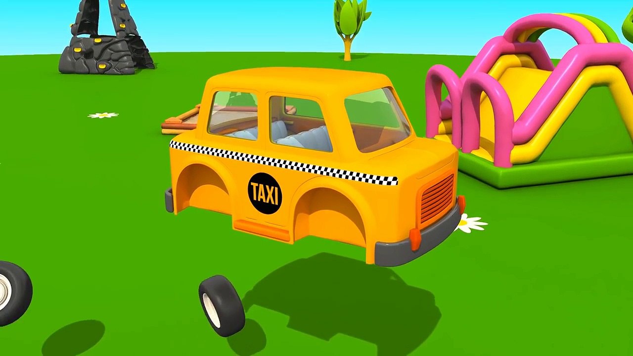 Meraklı kamyon Leo ve taksi Eğitici çizgi film Türkçe izle