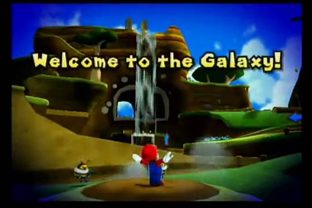Super Mario Galaxy - Flying Mario Vs. Cosmic Mario