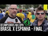 BRASIL X ESPANHA (FINAL) - DESIMPEDIDOS NA COPA