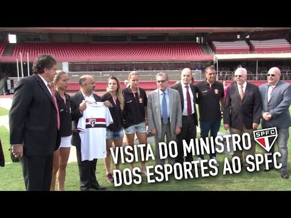 VISITA MINISTRO DOS ESPORTES AO SPFC | SPFCTV