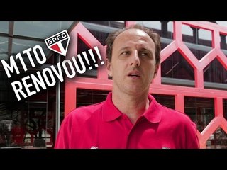 ENTREVISTA | Rogério Ceni fala sobre a renovação de contrato até 2015