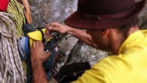 Climbing video - Voie du Milieu at Getu, China