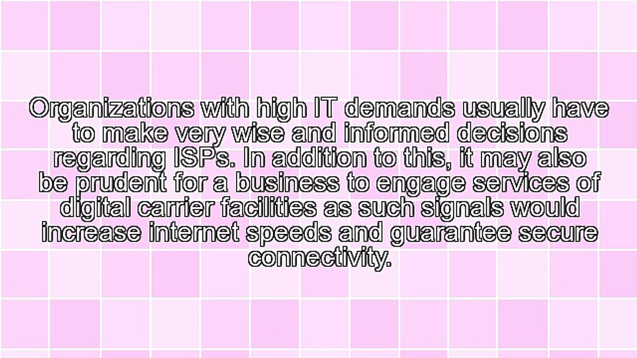 An Overview Of DS3 Pricing And General Internet Connectivity