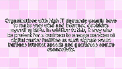 An Overview Of DS3 Pricing And General Internet Connectivity