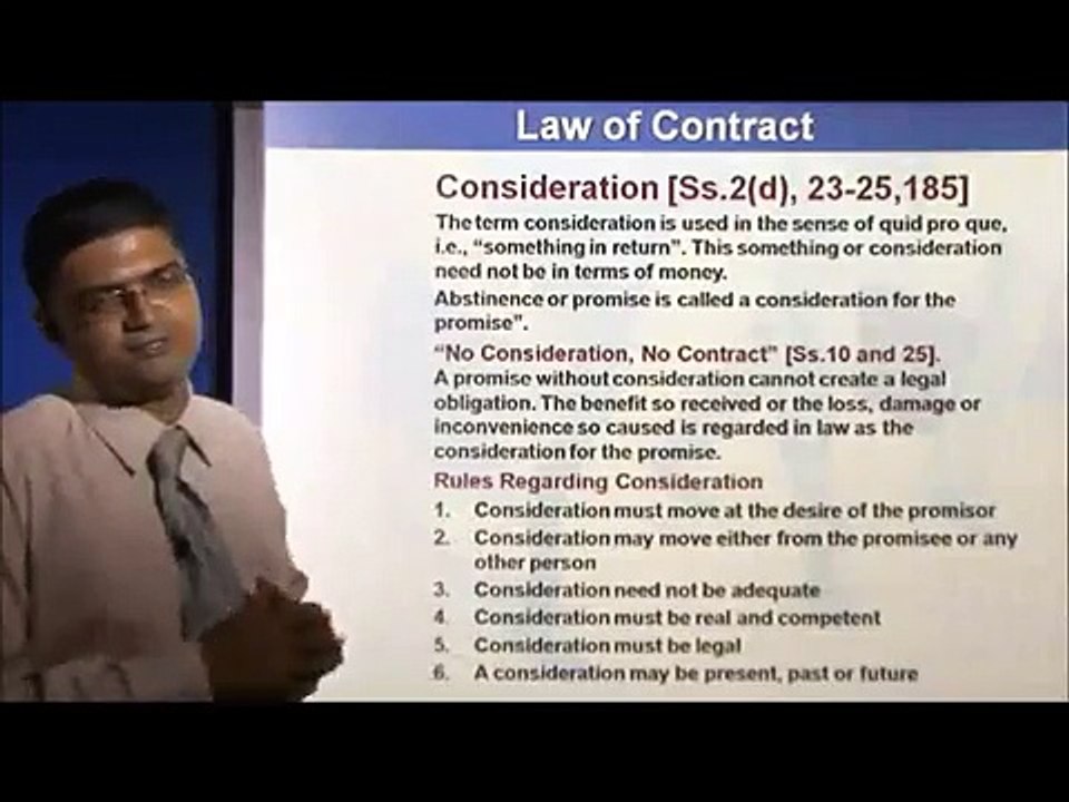 Business Laws - Law of Contracts - myBskool
