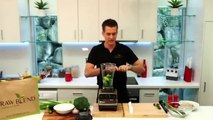 How to Make Hot Soup (Creamy Broccoli Recipe) in a Vitamix 5200 Blender by Raw Blend