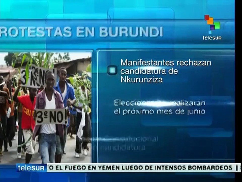 Burundi: Tribunal aprueba tercera candidatura de Nkurunziza
