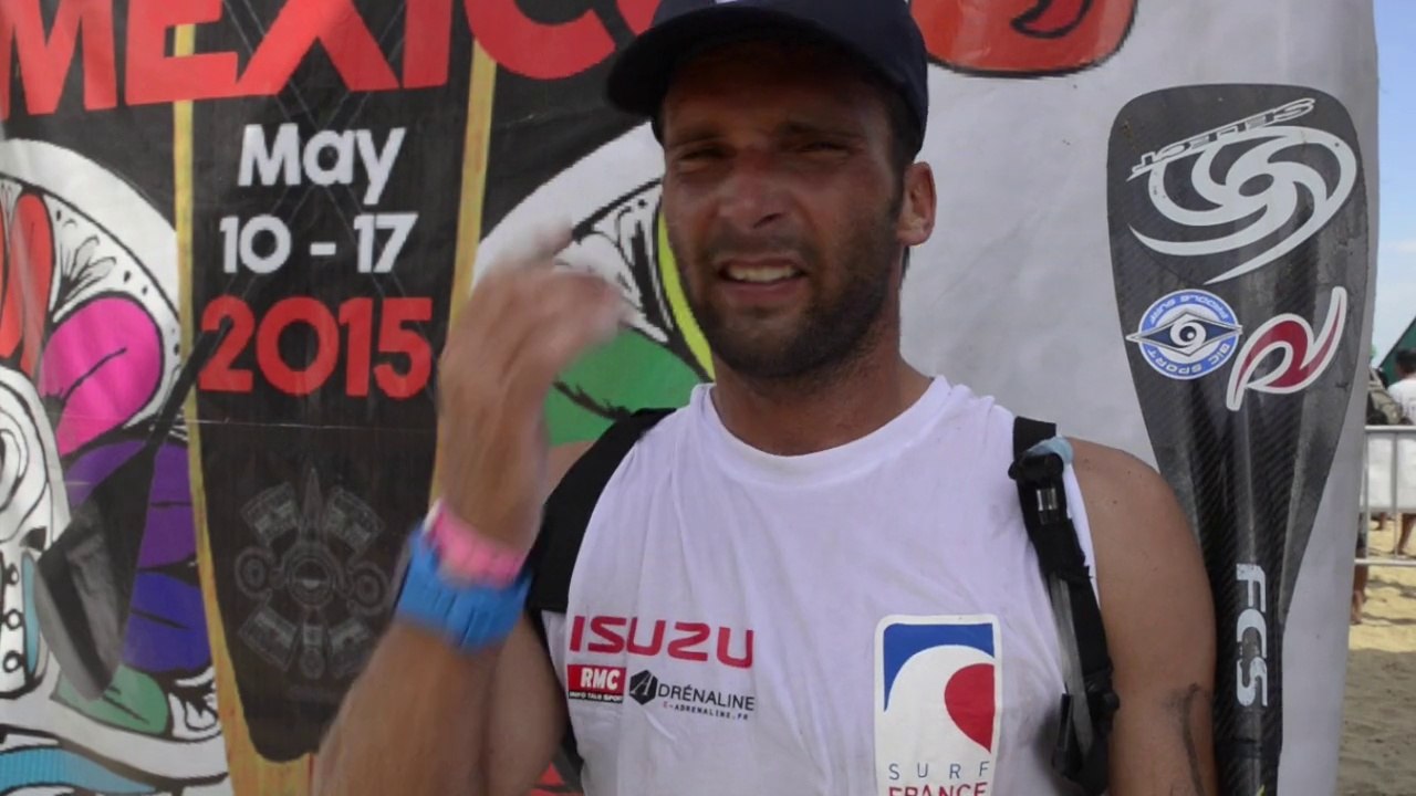 ERIC TERRIEN LONGUE DISTANCE MONDIAUX STAND UP PADDLE MEXIQUE 13 MAI 2015