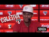 Coletiva SPFC: Souza