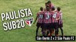 Paulista Sub-20 SPFC: São Bento 2 x 2 São Paulo FC