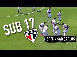 Sub 17 - São Paulo FC 6 x 2 São Carlos