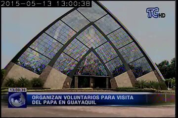 Organizan voluntarios para visita del papa en Guayaquil