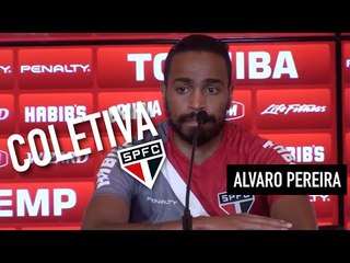 Coletiva SPFC: Álvaro Pereira - São Paulo FC