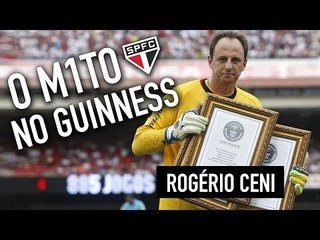 O M1TO Rogério Ceni no Guinness - São Paulo FC
