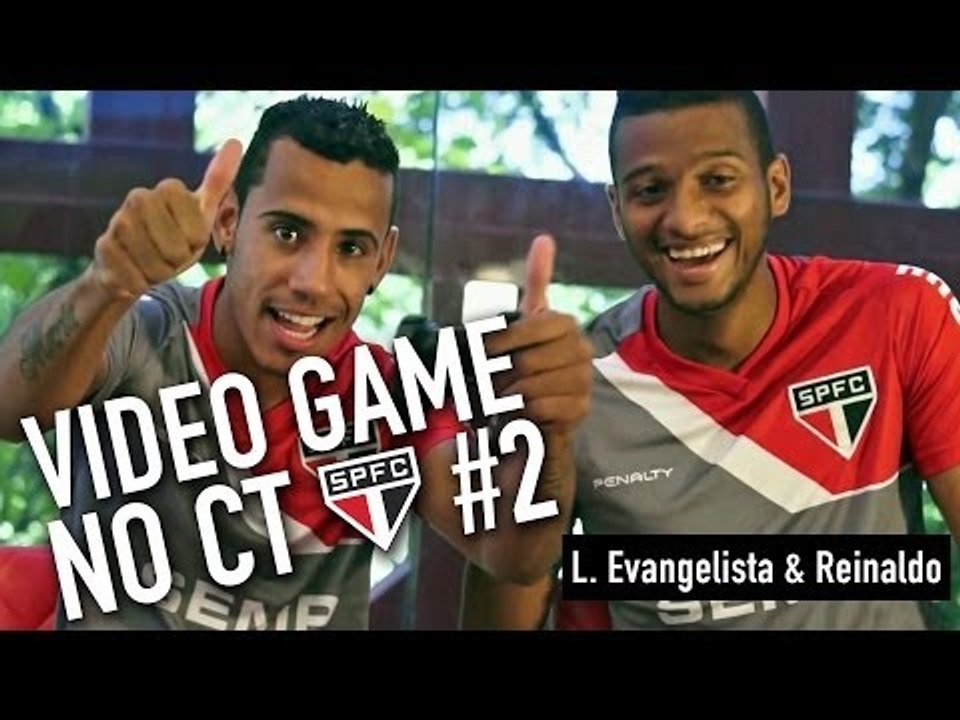 Video Game no CT #2 - Lucas Evangelista, Reinaldo, Ewandro & Léo - São Paulo FC
