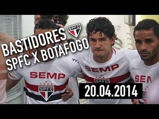 Bastidores SPFC: São Paulo FC 3 X 0 Botafogo - Brasileirão 2014