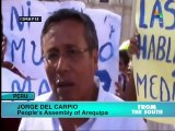 Peru: Protests Intensify Against Tia Maria Copper Mine
