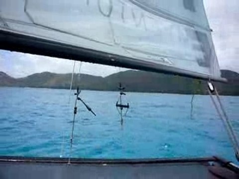 Hobie Cat sailing - seychelles