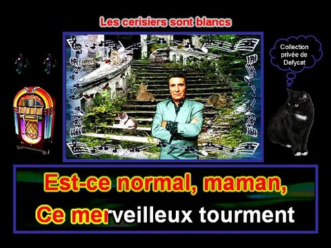 Gilbert Bécaud - Les cerisiers sont blancs.