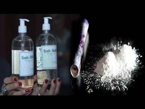 Drug bust: liquid cocaine found by Argentine police in gel bottles