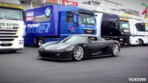 Koenigsegg CCXR Edition  |  Spitting flames, track action and LOUD Rev!