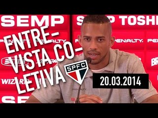 Coletiva São Paulo FC: Reinaldo e Luis Ricardo
