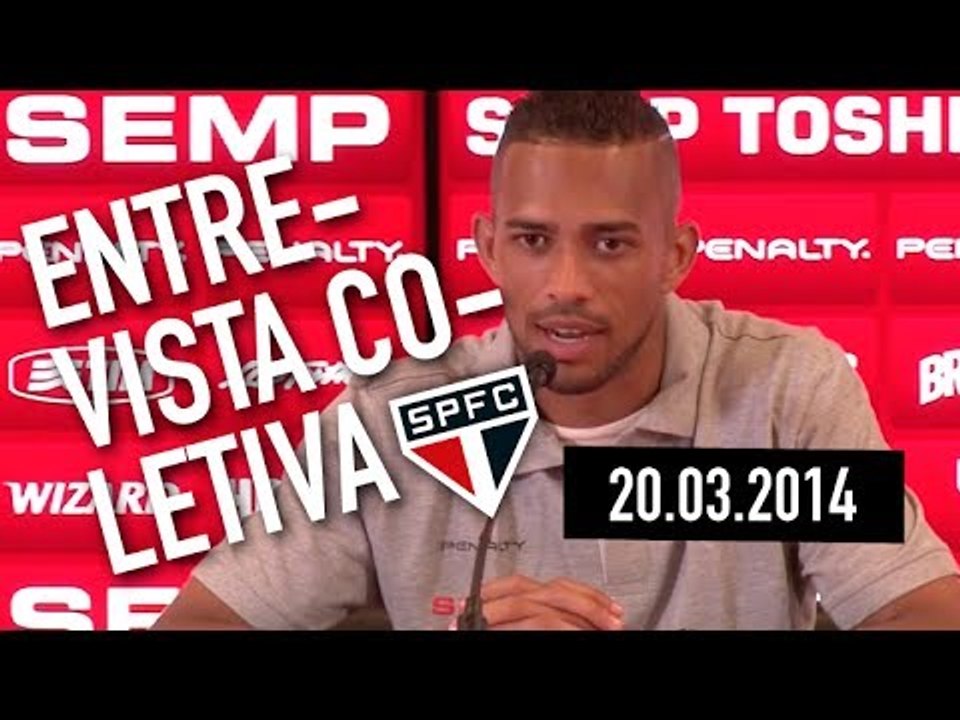 Coletiva São Paulo FC: Reinaldo e Luis Ricardo