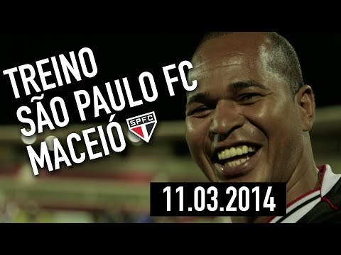 Treino: São Paulo FC Maceió 11/03/2014 - Copa do Brasil
