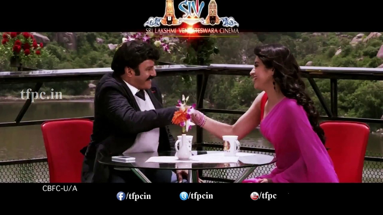 NBK Lion Movie Romantic Trailer Balakrishna - Trisha - Radhika Apte