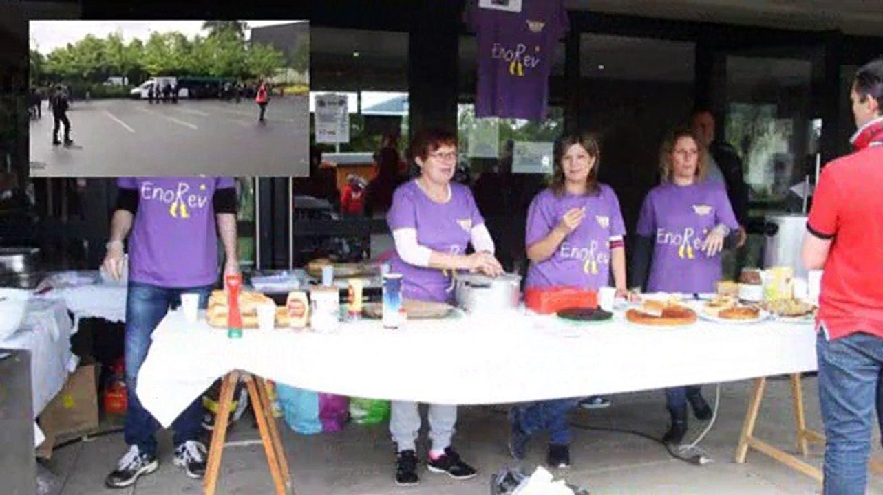 Balade du 8 mai 2015 au profit d'Enorev organisée par les motards de Brocéliande