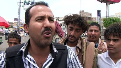 Sanaa residents react to beginning of a 5-day ceasefire