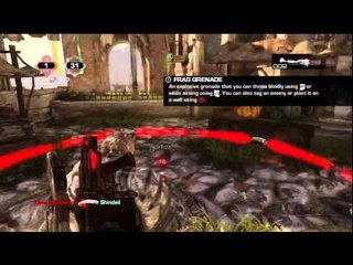 Gears of War 3 - King of The Hill on Old Town (Commentary) HD