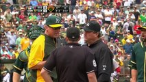 BOS@OAK: Melvin ejected after arguing a call in 8th