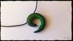 FIMO Tutorial polymer clay spiral beads using of clay remains ENGLISH
