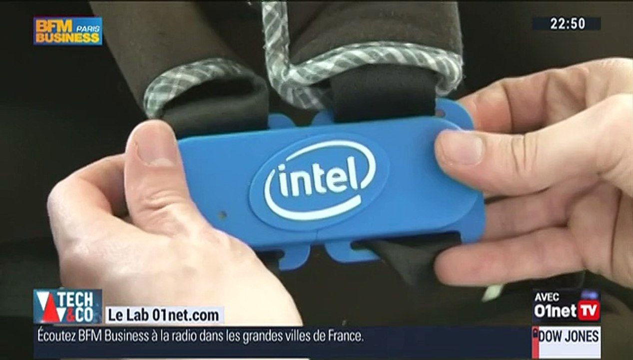 Le Lab 01net.com présente le siège auto connecté pour bébé d'Intel - 13/05