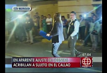 Callao: Balean a sujeto en presunto ajuste de cuentas